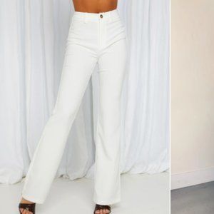 NEW WITH TAGS TIGER MIST WHITE PANTS XS